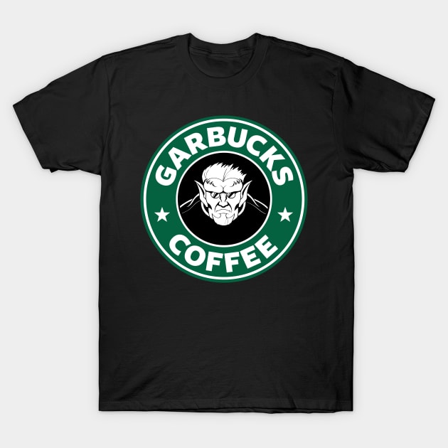 Garbucks Coffee - Hawkstone T-Shirt by Twogargs